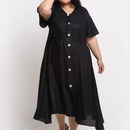 sindrellastorie Black A-Line Dress-picture-19