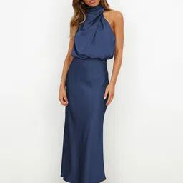 JC Mode Mock Neck Bodycon Maxi Dress-picture-22