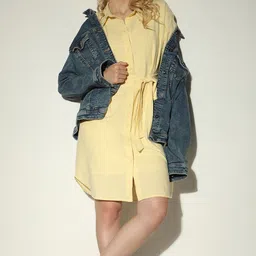 Vero Moda Tie-Ups Shirt Dress-picture-37