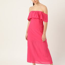 DODO & MOA Strapless Chiffon Maxi Dress-picture-41