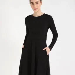 Tommy Hilfiger Fashion Women Cotton Above Knee Fit & Flare Dress-picture-35