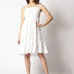 NG FASHION Women Self Design Fit & Flare Dress-picture-40