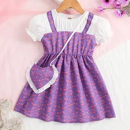 BAESD Floral Printed Fit & Flare Dress-picture-21