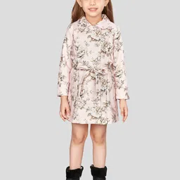 Peppermint Floral Print Shirt Dress-picture-33