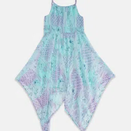 Pantaloons Junior Floral Cotton A-Line Dress image 3