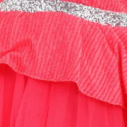 Toy Balloon kids Embellished Net Fit & Flare Maxi Dress image 3