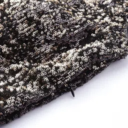 Ethnovog Embellished Sequins Layered Georgette Maxi Dress image 3