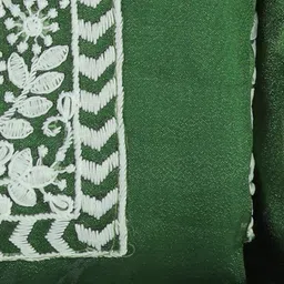 Sun Fashion And Lifestyle Ethnic Motifs Embroidered Organza Unstitched Dress Material image 3