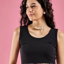 DressBerry Women Floral Printed Round Neck Fit and Flare Dress image 3