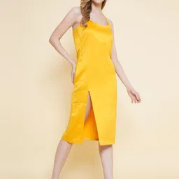 BAESD Satin Sheath Dress image 4