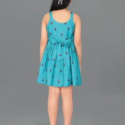 BAESD Polka Dot Print Crepe Fit & Flare Dress image 5