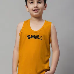 Friskers Boys Printed Pure Cotton Innerwear Vest-image-11
