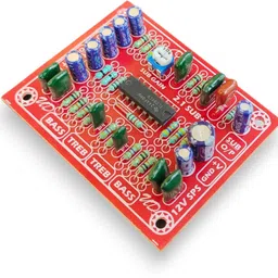 high tech 2.1 SUBWOOFER With BASS TREBLE Board, DC 12V To 18V SUB Gain Adjustable Preset Electronic Components Electronic Hobby Kit image 4