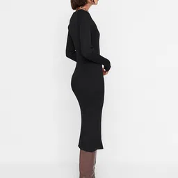 Trendyol Sweater Acrylic Midi Dress image 5