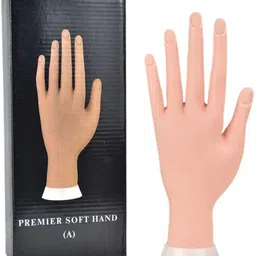nailsbar professional Practice Hand for Acrylic Nails, Fake Nail Hand Practice, Flexible Bendable 1Pcs-picture-17