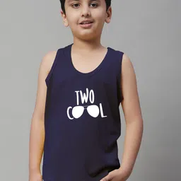 Friskers Boys Typography Printed Cotton Basic Vest-picture-38