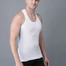 Dollar Bigboss Pack of 4 Combed Cotton Vest image 3