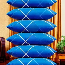 jbm brother kuihome Polyester Fibre Sleeping Pillow Pack of 6 Abstract image 1