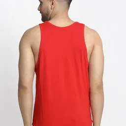 Friskers Men Red & Grey 3 T-shirt image 3