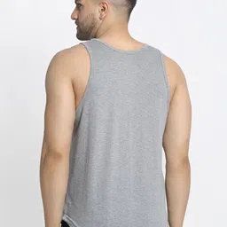 Friskers Men Red & Grey 3 T-shirt image 4