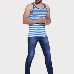Zoiro Men Printed Innerwear Cotton Vests image 5