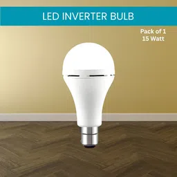 syara 15W Rechargeable Emergency Inverter LED Bulb, Upto 4 Hours Battery For HomeU243 4 hrs Bulb Emergency Light-picture-32