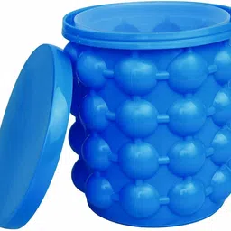 ditcafos 1 L Silicone 2 in 1 Silicone Ice Bucket & Ice Mold with lid,Silicon Ice Cube Maker , Portable Silicon Ice Cube Maker Ice Bucket-picture-23