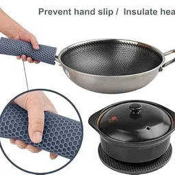 mx tab Heat Resistant Round Pot Holder ROUND Trivet image 3