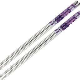 sscua Eating Stainless Steel Japanese, Korean, Vietnamese, Chinese Chopstick-picture-2