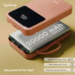 lifelong 20000 mAh 22.5 W Slim Pocket Size Power Bank image 4