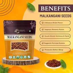 brijbooti malkangani seed | malkangni | malkangani beej | Malkangni For Brain and Memory Seed image 2