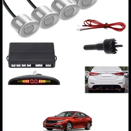 peeps store Car Premium 4 Silver Reverse Parking Sensor-AP25A692 Car Premium 4 Silver Reverse Parking Sensor-AP25A692 Parking Sensor-picture-11
