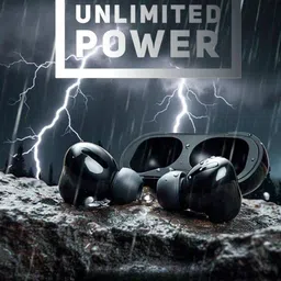 spellcell Latest Black Earbuds With Premium Quality Sound Calling Music Bluetooth Headset image 3