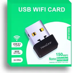 HexaGear USB WiFi Adapter 802.11AC High-Speed Wireless for Laptop PC and Desktop Computer USB Adapter image 1