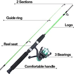 spred Fishing rod 239 Black Fishing Rod-picture-14