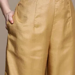 Anouk Women Maroon Ethnic Motifs Printed Regular Kurta with Palazzos image 2