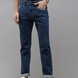 U.S. Polo Assn. Denim Co. Men Slim Straight Fit Light Fade Stretchable Jeans-picture-15