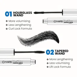 MARS Forget Falsies Long-Lasting Voluminous Mascara - Jet Black 01 image 4
