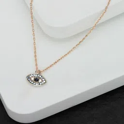 OOMPH Stone-Studded Evil Eye Anklet-image-16