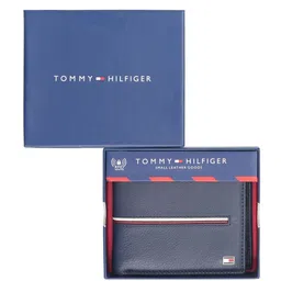 Tommy Hilfiger Men Textured Leather Two Fold Wallet image 1