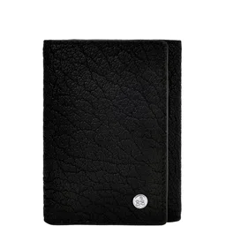 Eske Men Black Solid Three Fold Wallet-picture-27