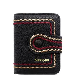 Alexvyan Women Typography PU Two Fold Wallet-picture-21
