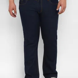 Urbano Plus Men Clean Look Mid-Rise Stretchable Bootcut Jeans image 1