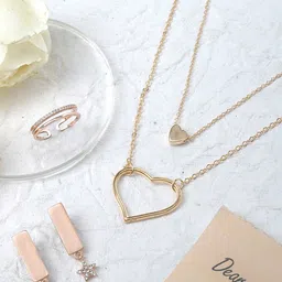 JOKER & WITCH Gold-Plated Stone-Studded Jewellery Set-picture-14