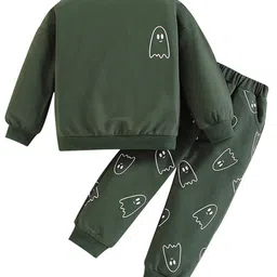 StyleCast Infant Boys Green Graphic Printed Top with Trousers-picture-24