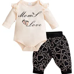 StyleCast Girls Pink Printed Pure Cotton Clothing Set-picture-33