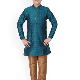 Pro-Ethic STYLE DEVELOPER Boys Pure Cotton Kurta with Pyjamas-picture-26