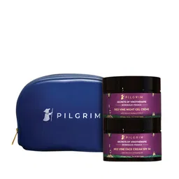 Pilgrim Set of Red Vine Anti-Ageing SPF30 Face Cream & Night Gel Creme - 50g each-picture-44