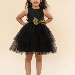 a.t.u.n. A T U N Black Net Dress-picture-42