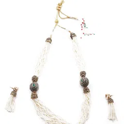 ODETTE Gold-Plated Beaded Necklace Set image 4